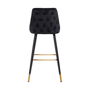 Bar Stool Imani Black Velvet (quartz Black 800)