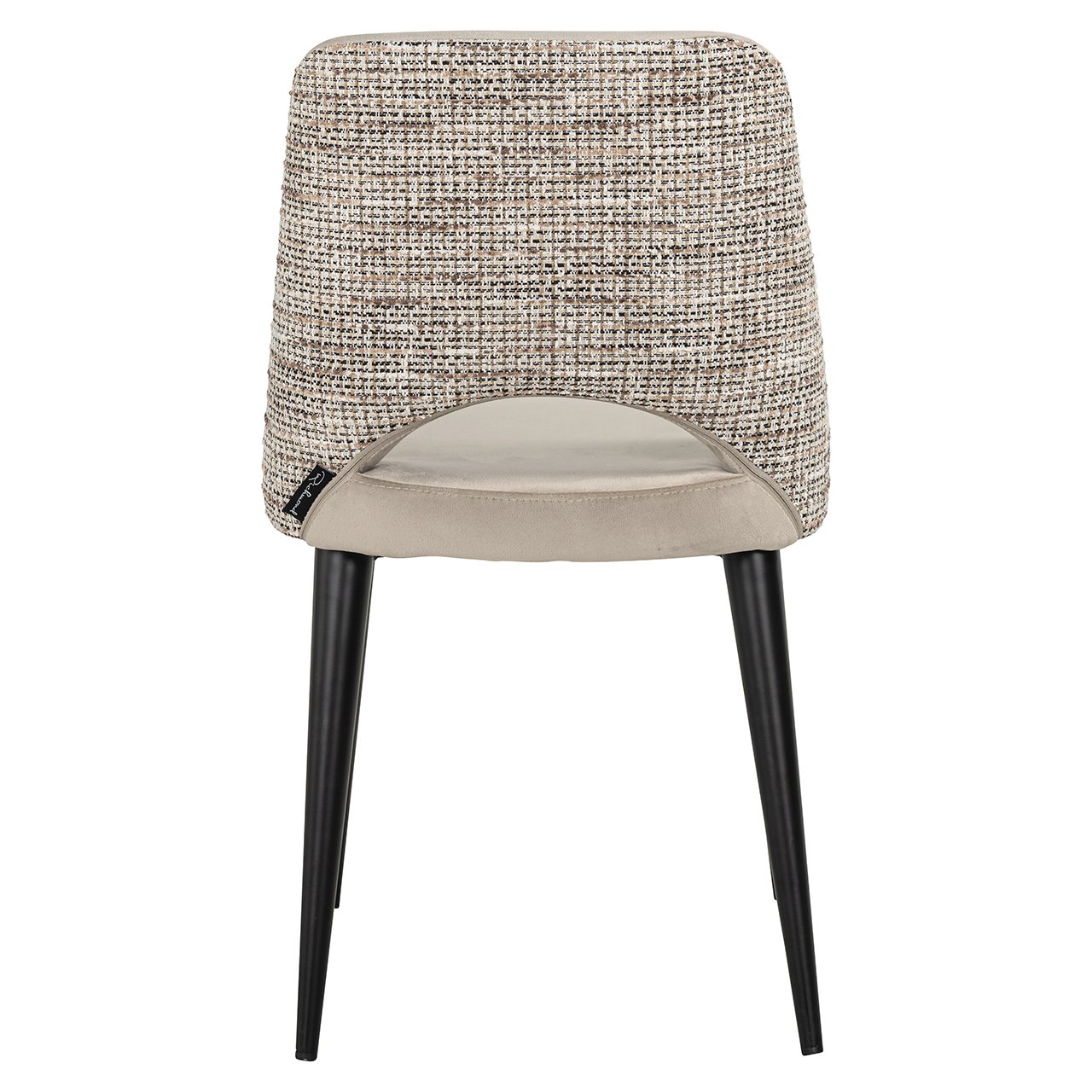 Chair Tabitha trendy nature / quartz khaki fire retardant (Be Trendy 01 Nature)- Richmond Interiors