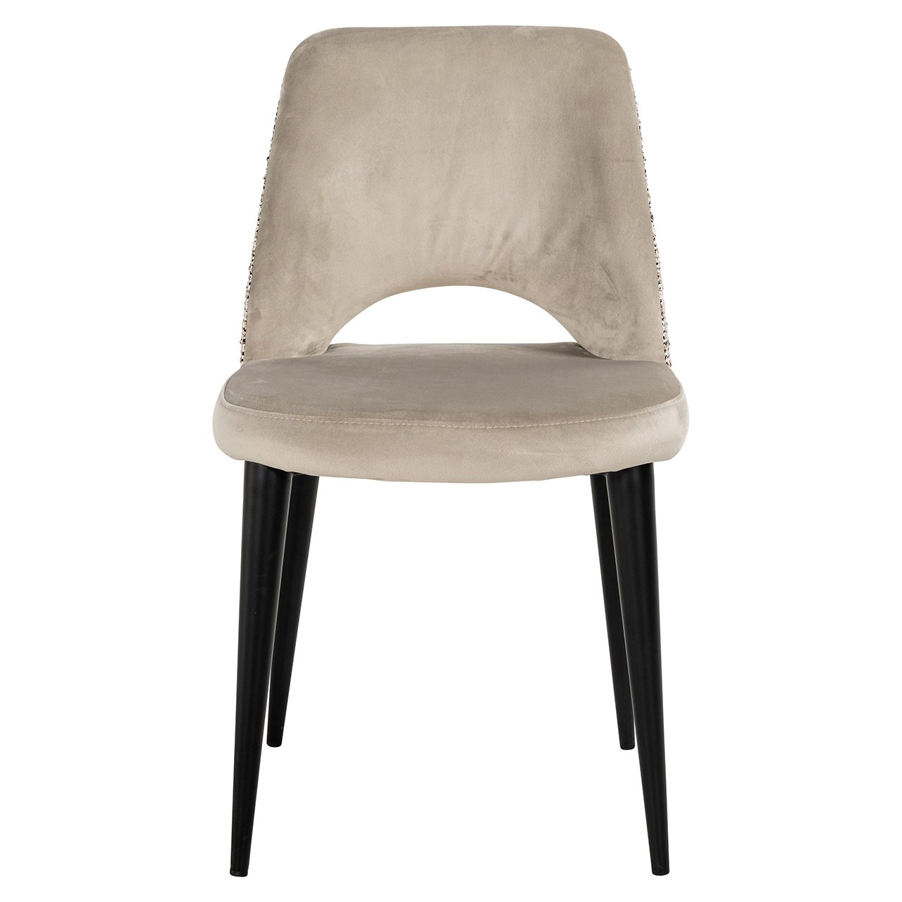 Chair Tabitha trendy nature / quartz khaki fire retardant (Be Trendy 01 Nature)- Richmond Interiors