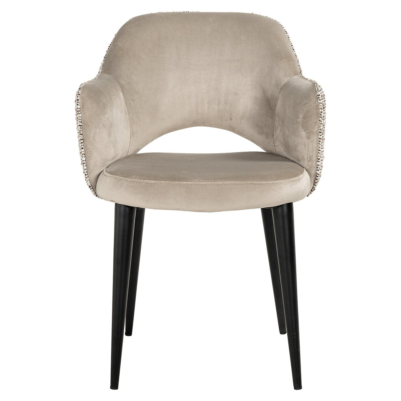 Arm chair Giovanna trendy nature/quartz khaki fire retardant (Be Trendy 01 Nature)- Richmond Interiors