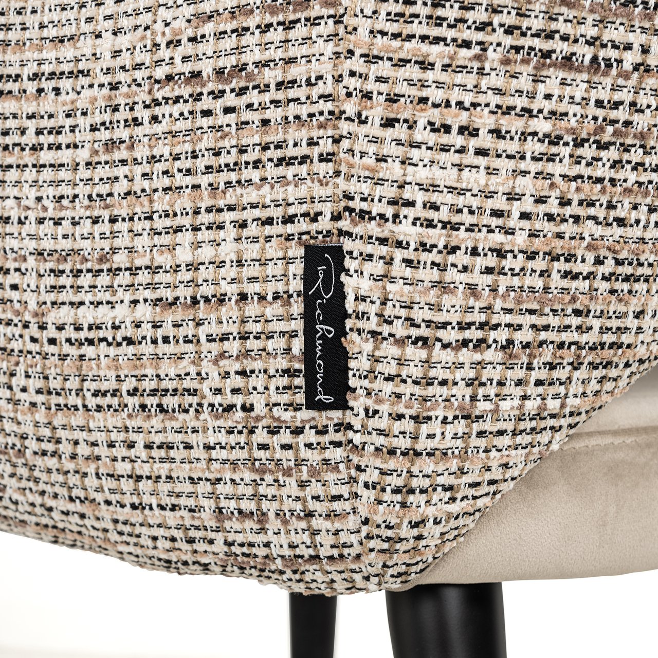 Arm chair Giovanna trendy nature/quartz khaki fire retardant (Be Trendy 01 Nature)- Richmond Interiors
