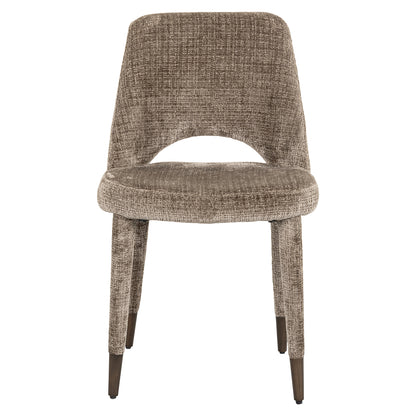 Chair Cecilia stone chenille fire retardant (Niagara 104 Stone Chenille)- Richmond Interiors