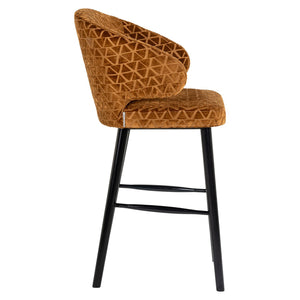 Bar Stool Indigo Gold Traingle (triangle 2013 Old Gold)