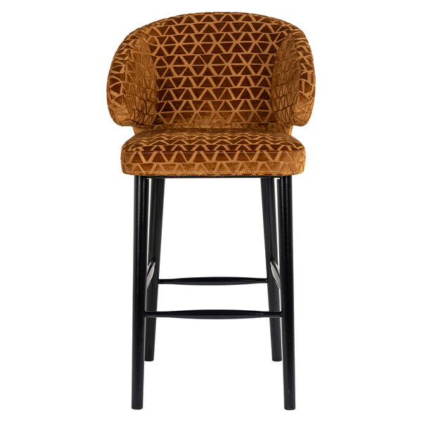 Bar Stool Indigo Gold Traingle (triangle 2013 Old Gold)