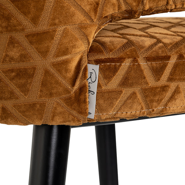 Bar Stool Indigo Gold Traingle (triangle 2013 Old Gold)