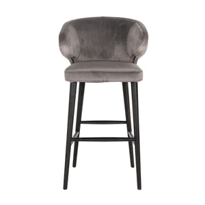 Bar Stool Indigo Stone Velvet (quartz Stone 101)