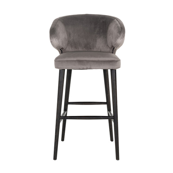 Bar Stool Indigo Stone Velvet (quartz Stone 101)