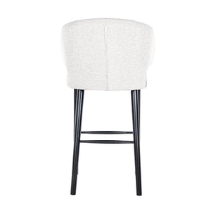 Bar Stool Indigo White Bouclé (copenhagen 900 Bouclé White)