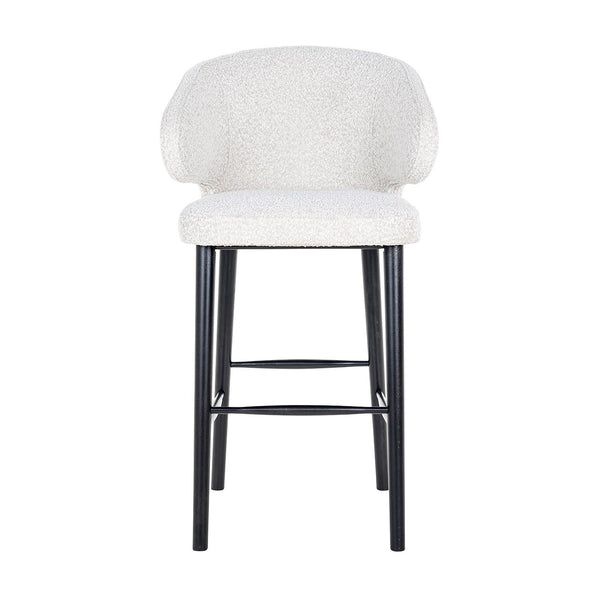 Bar Stool Indigo White Bouclé (copenhagen 900 Bouclé White)