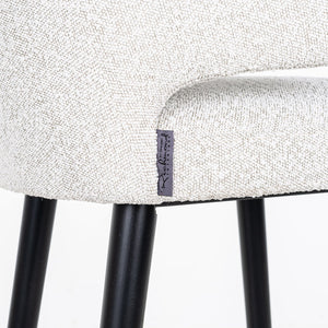 Bar Stool Indigo White Bouclé (copenhagen 900 Bouclé White)