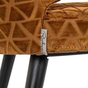 Chair Indigo Gold Triangle (triangle 2013 Old Gold)