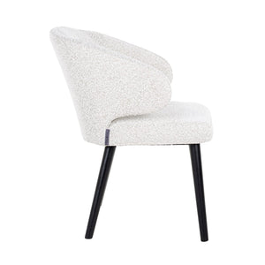 Chair Indigo White Bouclé (copenhagen 900 Bouclé White)