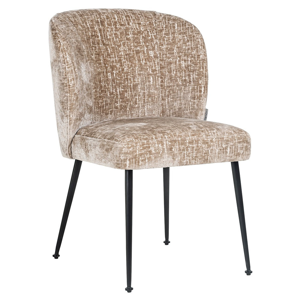 Chair Fallon Shitake Island / black (Shitake Island 124)