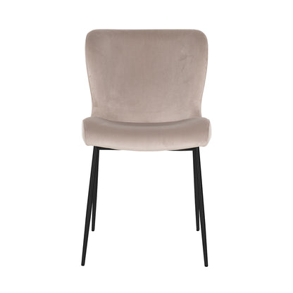 Chair Darby khaki / black fire retardant (FR-Quartz 903 Khaki)- Richmond Interiors