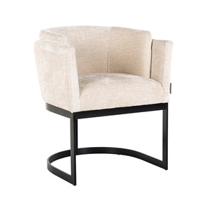 Chair Emerson White Chenille (bergen 900 White Chenille)