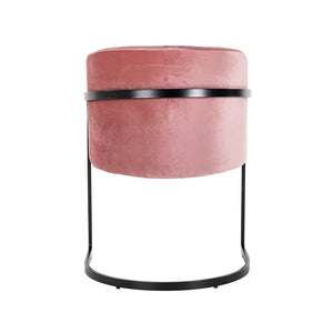 Chair Chiara Blush Velvet (genova 706 Blush)