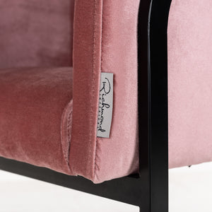 Chair Chiara Blush Velvet (genova 706 Blush)