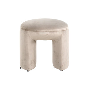 Pouffe Fargo Khaki Velvet (quartz Khaki 903)