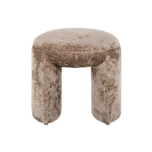 Pouffe Fargo Taupe Chenille (bergen 104 Taupe Chenille)