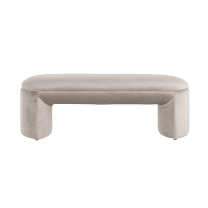 Bench Fargo khaki velvet (Quartz Khaki 903)- Richmond Interiors