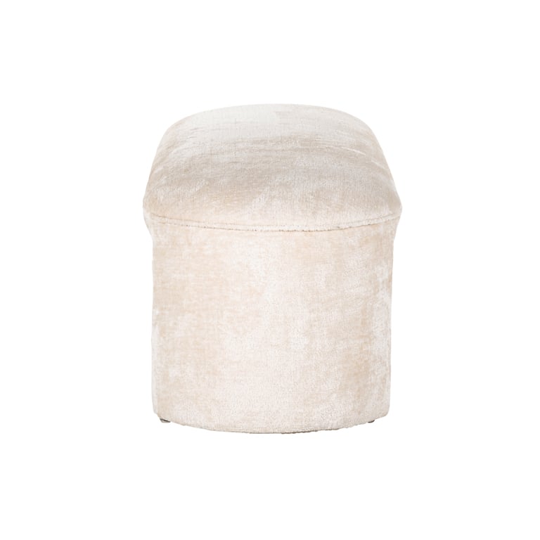 Bench Fargo white chenille (Bergen 900 white chenille)- Richmond Interiors