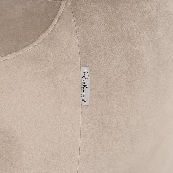 Lounge Chair Donna Khaki Velvet (quartz Khaki 903)