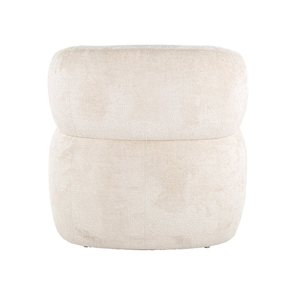 Lounge Chair Donna White Chenille (bergen 900 White Chenille)