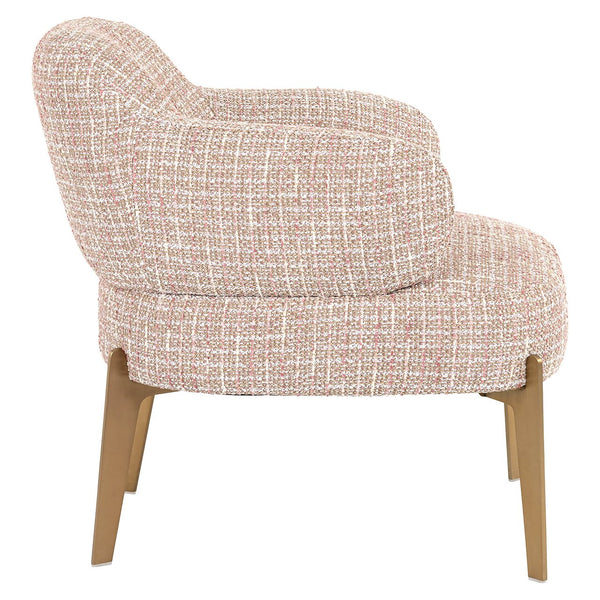 Lounge Chair Venus Trendy Rose (be Trendy 1673 Rose)