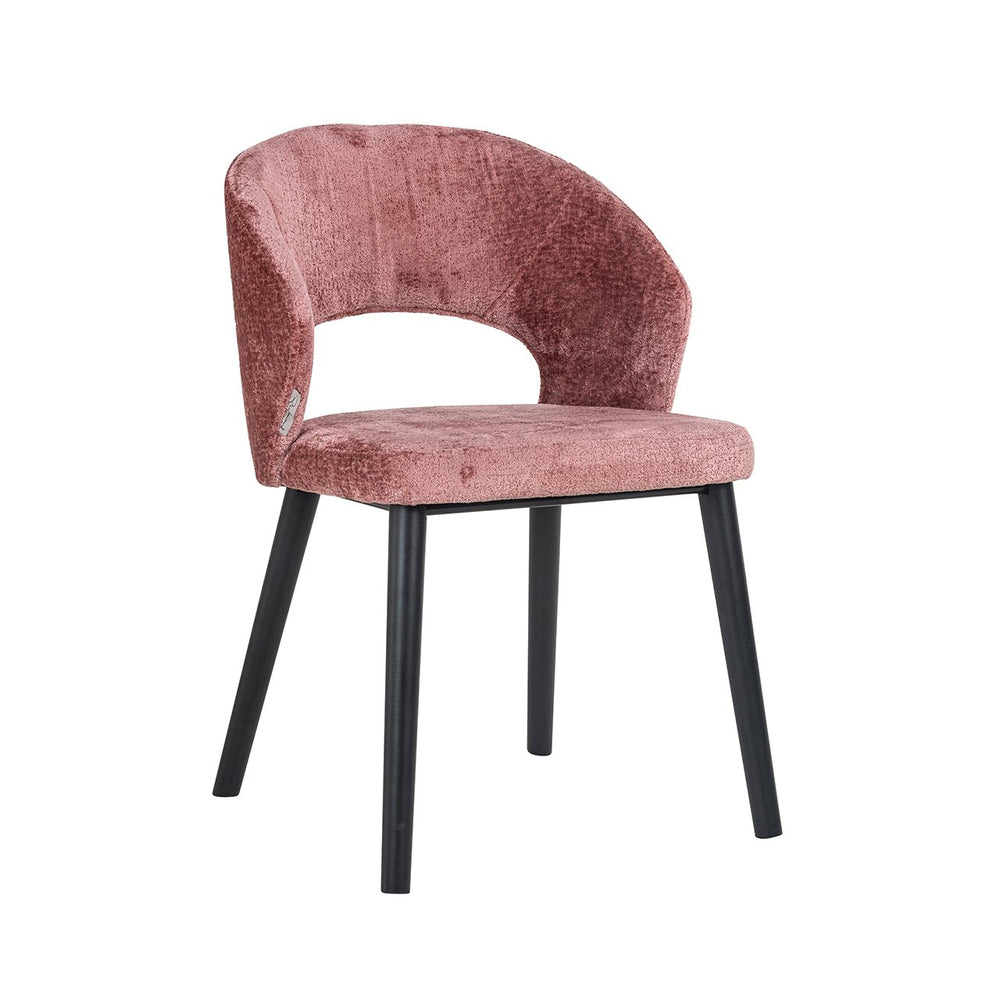 Chair Savoy rose chenille (Bergen 705 rose chenille)