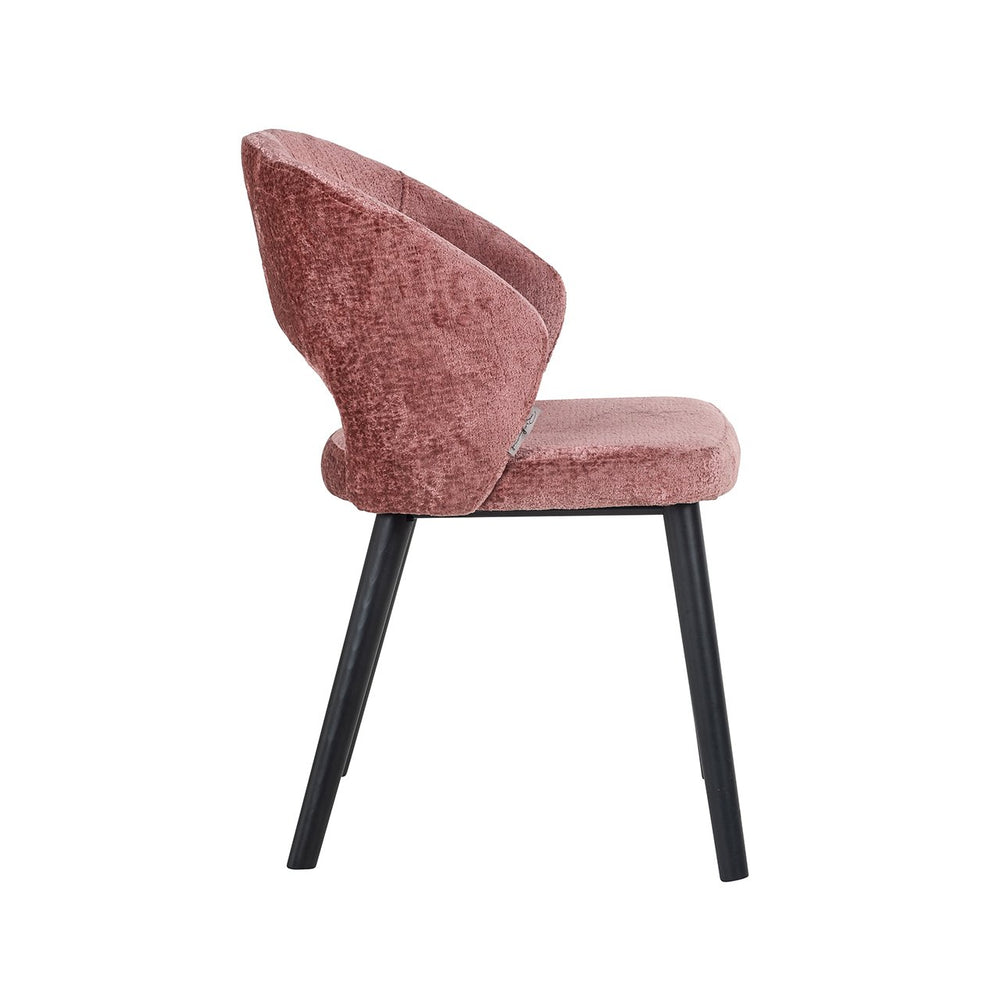Chair Savoy rose chenille (Bergen 705 rose chenille)