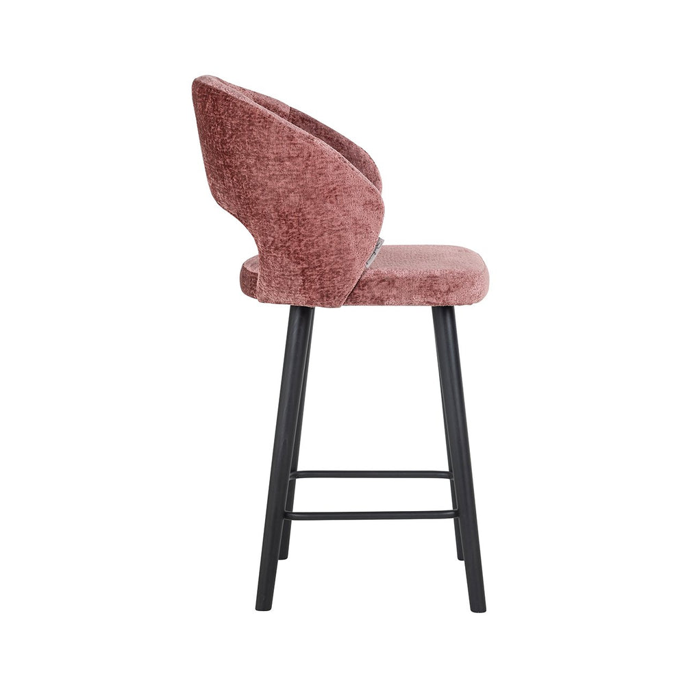 Counter stool Savoy rose chenille (Bergen 705 rose chenille)