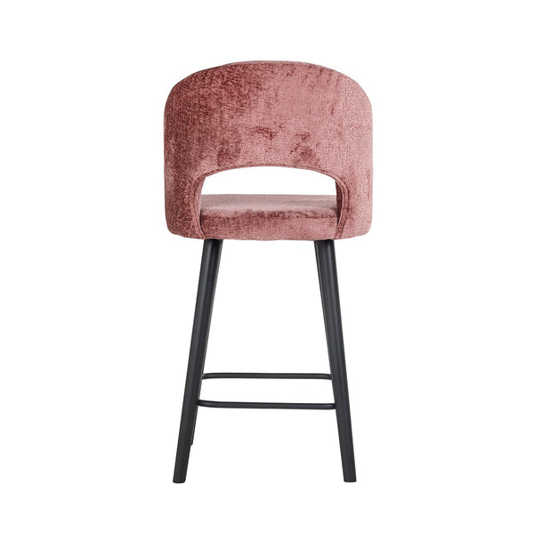 Counter Stool Savoy Rose Chenille (bergen 705 Rose Chenille)