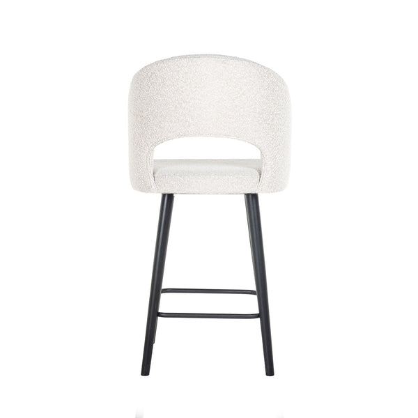 Counter Stool Savoy White Bouclé (copenhagen 900 Bouclé White)