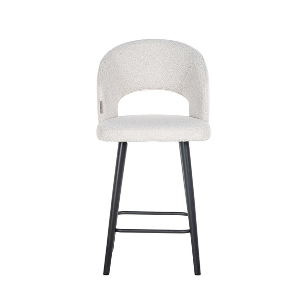 Counter Stool Savoy White Bouclé (copenhagen 900 Bouclé White)