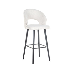 Bar stool Savoy white bouclé (Copenhagen 900 Bouclé White)