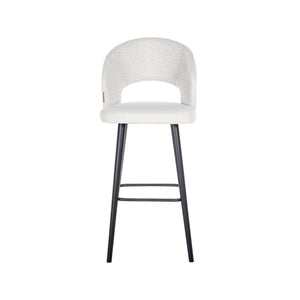 Bar Stool Savoy White Bouclé (copenhagen 900 Bouclé White)