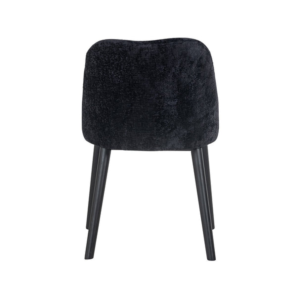 Chair Twiggy Black Chenille (bergen 809 Black Chenille)
