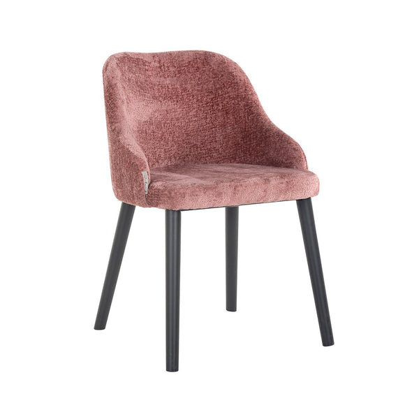 Chair Twiggy rose chenille (Bergen 705 rose chenille)