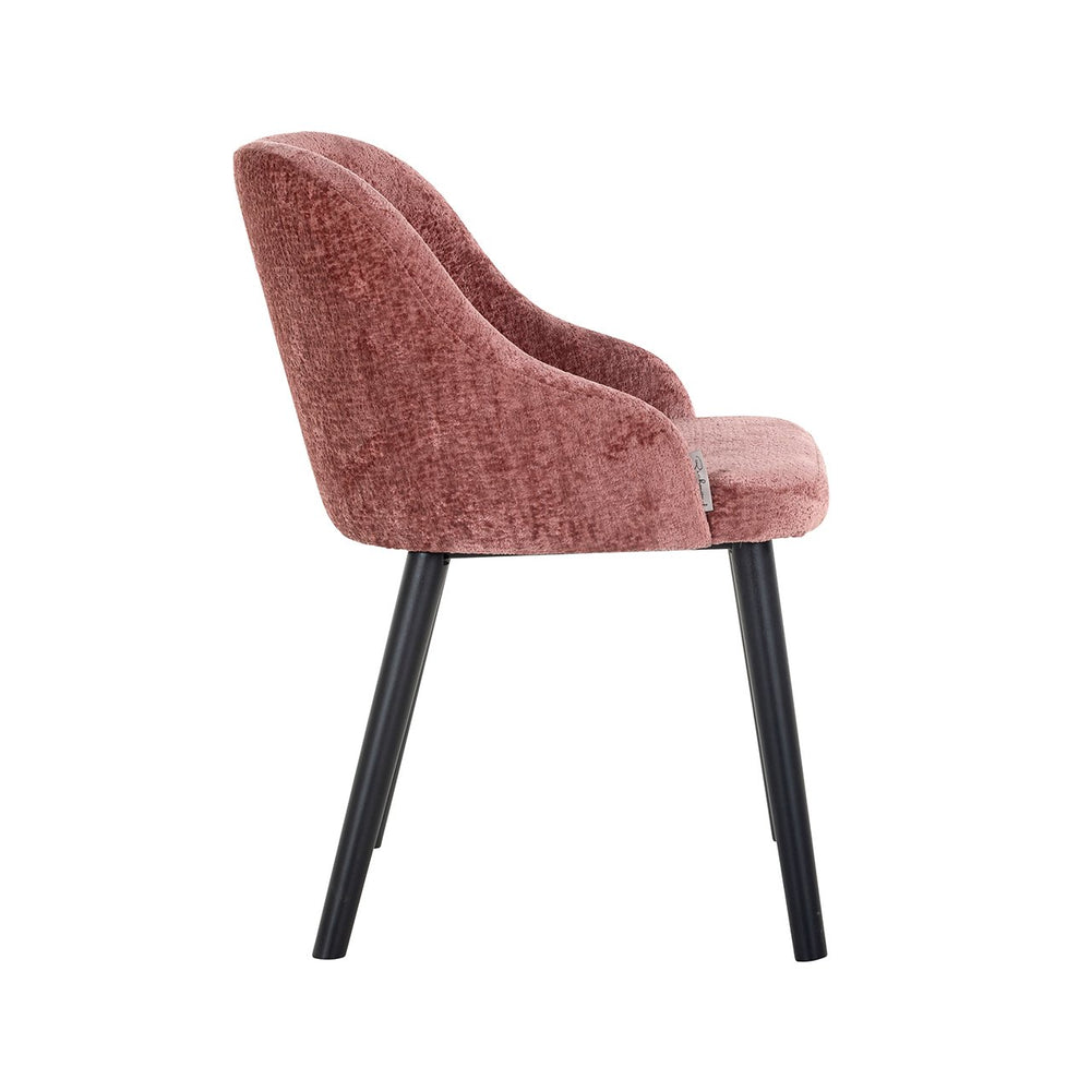Chair Twiggy rose chenille (Bergen 705 rose chenille)