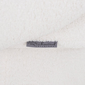 Swivel Lounge Chair Senna White Furry (himalaya 900 White Furry)