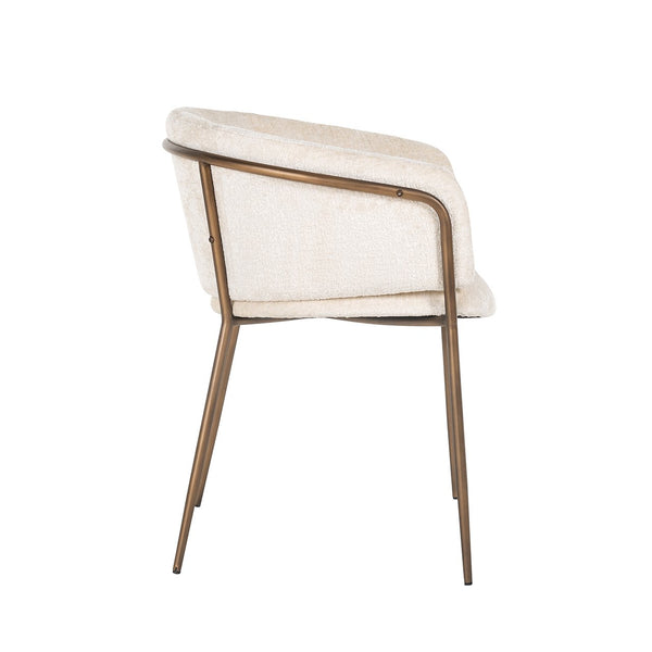 Chair Minerva White Chenille Fire Retardant (fr – Bergen 900 White Chenille) – Richmond Interiors