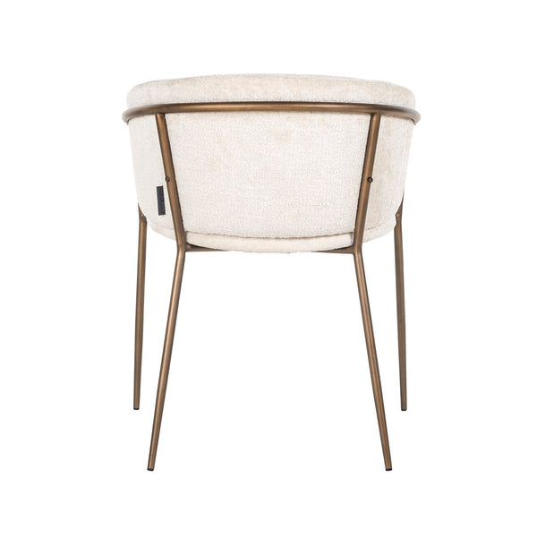 Chair Minerva White Chenille Fire Retardant (fr – Bergen 900 White Chenille) – Richmond Interiors