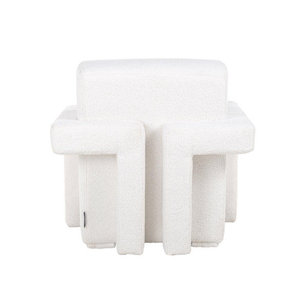 Lounge Chair Casey White Furry Fire Retardant (himalaya 900 White Furry) – Richmond Interiors