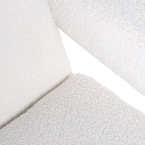 Lounge Chair Casey White Furry Fire Retardant (himalaya 900 White Furry) – Richmond Interiors