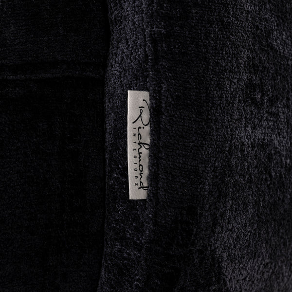 Swivel Lounge Chair Turner Black Chenille (bergen 809 Black Chenille)