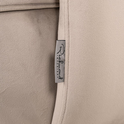 Swivel lounge chair Turner khaki velvet fire retardant (FR-Quartz 903 Khaki)- Richmond Interiors