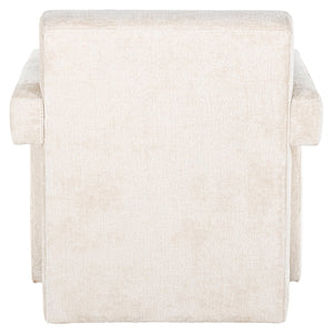 Lounge Chair Devanto White Chenille (bergen 900 White Chenille)