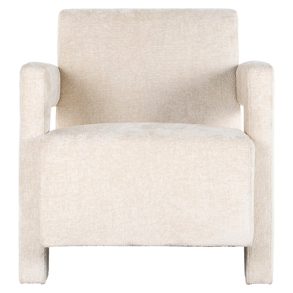 Lounge Chair Devanto White Chenille (bergen 900 White Chenille)