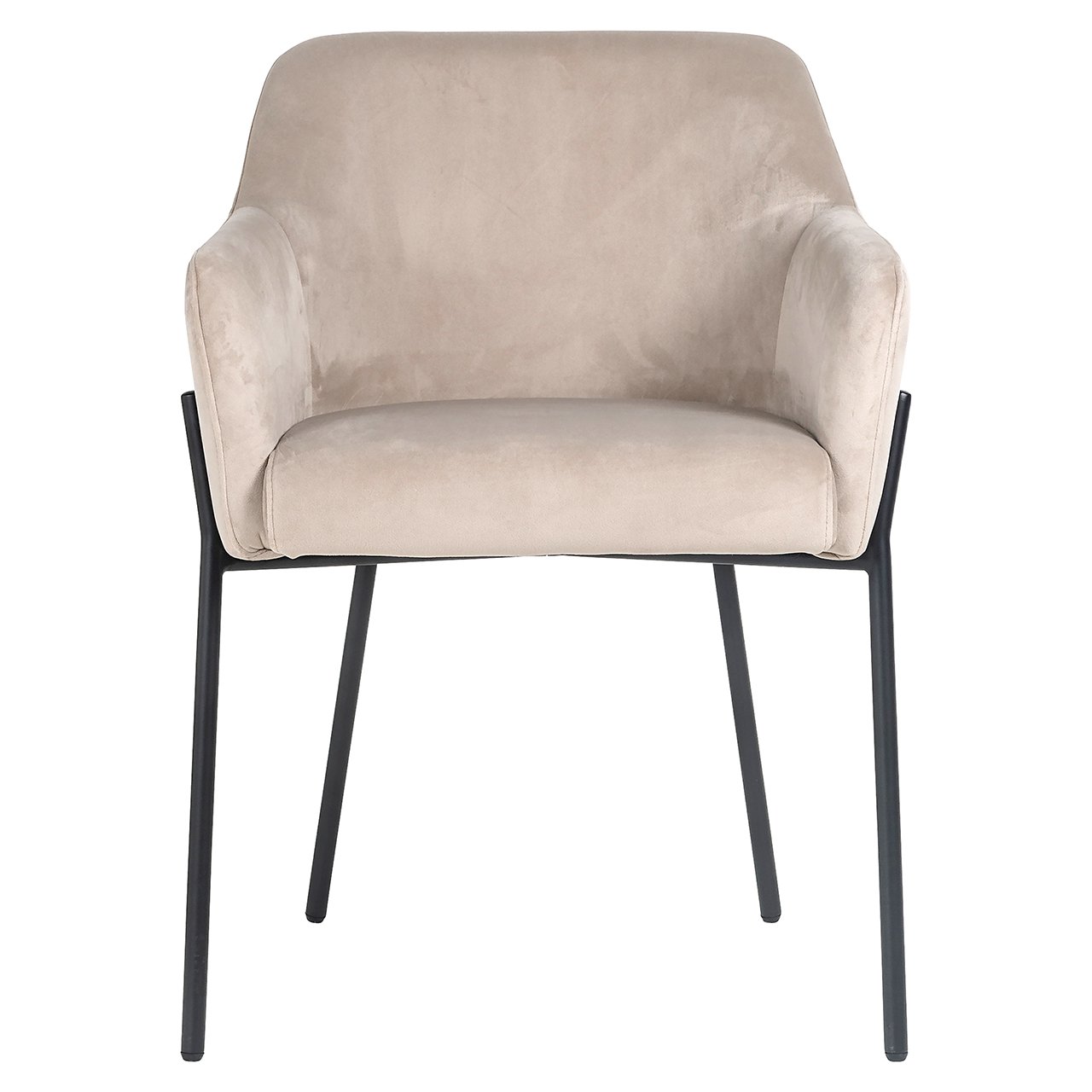 Chair Fay khaki velvet fire retardant (FR-Quartz 903 Khaki)- Richmond Interiors