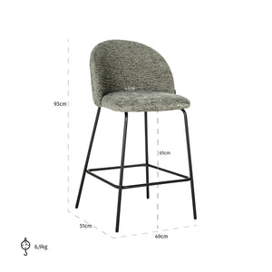 Counter Stool Alyssa Thyme Fusion (fusion Thyme 206)